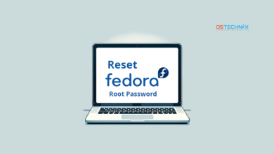 Cómo restablecer la contraseña de Root en Fedora 39 usando Live USB