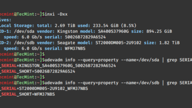 Cómo encontrar el número de serie del disco duro en Linux