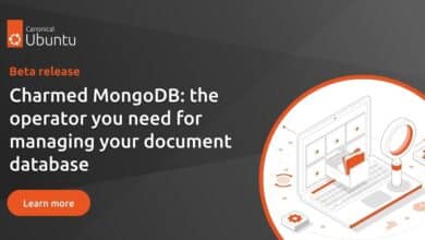 Charmed MongoDB: operadores necesarios para administrar bases de datos de archivos
