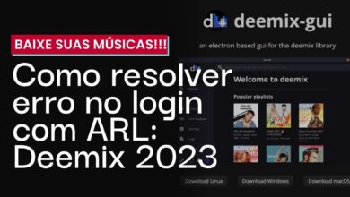 Cómo resolver errores de inicio de sesión - Deemix 2023 (Iniciar sesión vía ARL)