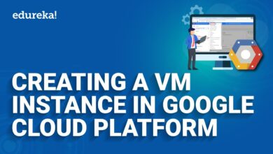 Crear una instancia de ejecución de VM en Google Cloud l Cómo iniciar una instancia de ejecución de VM en Google Cloud | Edureka