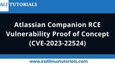 Prueba de concepto de vulnerabilidad RCE de Atlassian Companion (CVE-2023-22524)
