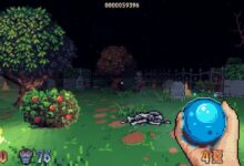 ¡Wizordum, el vibrante shooter en primera persona de magia retro y fantasía, es un placer!