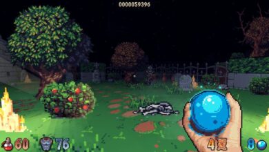 ¡Wizordum, el vibrante shooter en primera persona de magia retro y fantasía, es un placer!