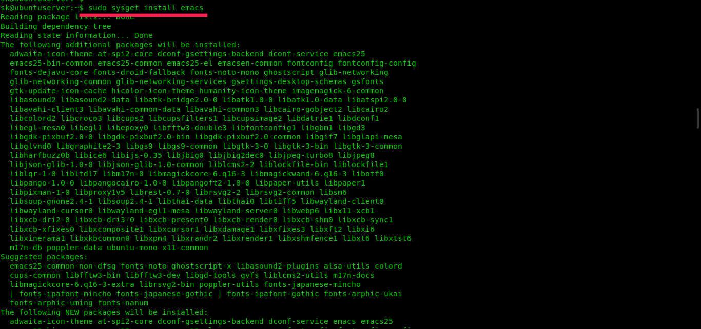 Instalar paquetes de software usando Sysget Instalar paquetes de software usando Sysget