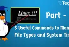 5 consejos para administrar tipos de archivos y tiempo del sistema en Linux