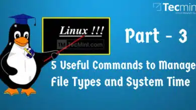 5 consejos para administrar tipos de archivos y tiempo del sistema en Linux