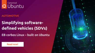 Simplifique los vehículos definidos por software (SDV) utilizando EB corbos Linux integrado en Ubuntu