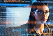 software engineer monitoring servers