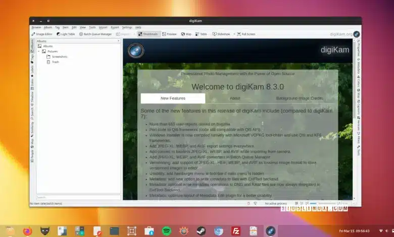 digiKam 8.3 utiliza redes neuronales de aprendizaje profundo para etiquetar imágenes automáticamente