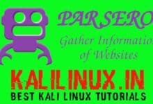 Parsero: escanear en busca de vulnerabilidades