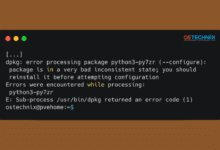 Solucionar el error "El paquete está en muy mal estado inconsistente" en Linux