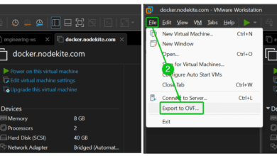 Cómo exportar la máquina virtual VMware Workstation Pro en formato OVF/OVA
