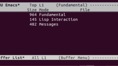 Emacs cierra el búfer