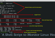 Linux Server Health Monitoring