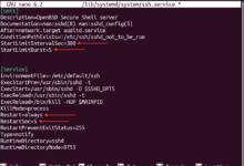 Utilice el comando systemctl restart para reiniciar el servicio