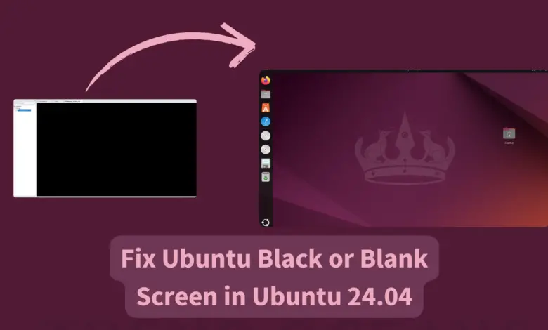 Cómo reparar la pantalla congelada, negra o que no responde de Ubuntu 24.04 LTS