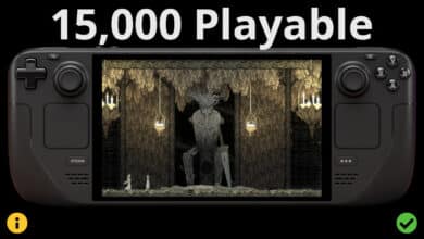 Steam Deck tiene 15.000 juegos clasificados como jugables y revisados