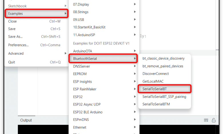 Cómo configurar y programar el ESP32 para comunicarse con un teléfono inteligente Android a través de Bluetooth