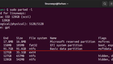 Montar la unidad NTFS de Windows en Linux