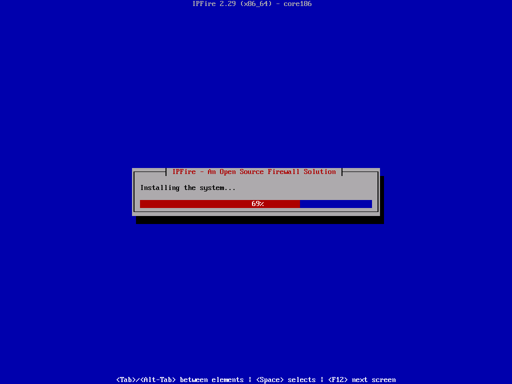 Instalar el sistema IPFire
