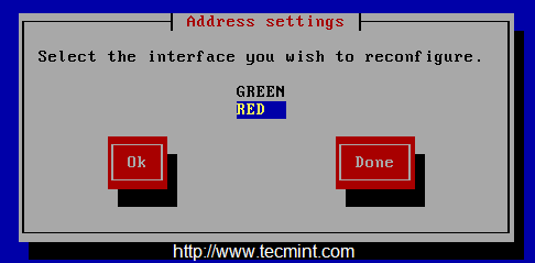 Establecer dirección IP DHCP
