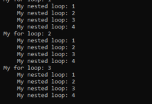 Bucles anidados en C++