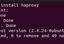 Cómo configurar HAProxy como proxy inverso