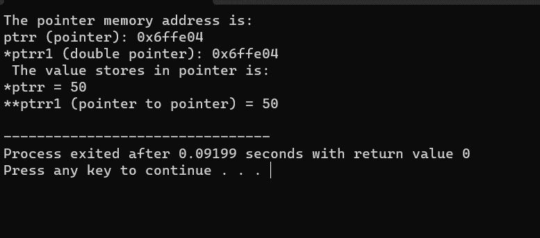 Puntero a puntero en C++
