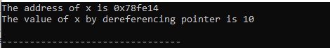Punteros de desreferenciación en C++