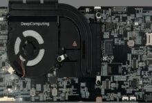 Se presenta la placa base para portátiles con marco RISC-V, así como versiones de código abierto de carcasas para portátiles