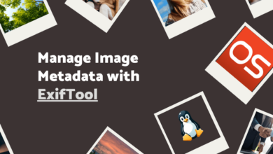 Cómo utilizar ExifTool para gestionar metadatos de imágenes en Linux
