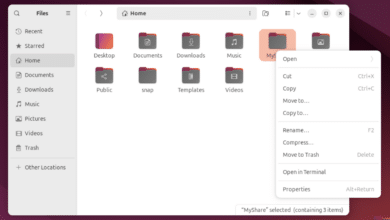 Cómo habilitar y utilizar el uso compartido de archivos Nautilus Samba/CIFS/Windows en Ubuntu 24.04 LTS