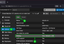 Cómo pasar un dispositivo USB a una máquina virtual (VM) Proxmox VE 8