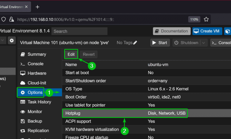 Cómo pasar un dispositivo USB a una máquina virtual (VM) Proxmox VE 8
