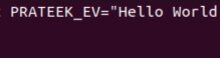 Comando de exportación en Linux