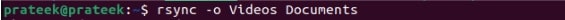 comando rsync en Linux