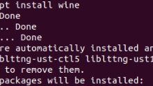 Comando para instalar Wine en Linux.