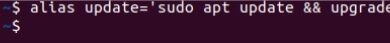Crear alias para comandos de actualización en Linux