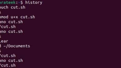 Comandos históricos en Linux