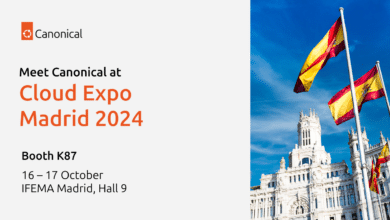 Canonical asiste a la Cloud Expo 2024