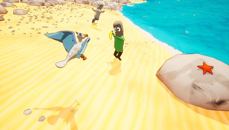 Goland es como Untitled Goose Game, pero eres una gaviota en una ciudad demasiado tranquila.