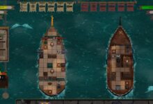 Red Rogue Sea parece una versión pirata de construcción de mazos de FTL: Faster Than Light.