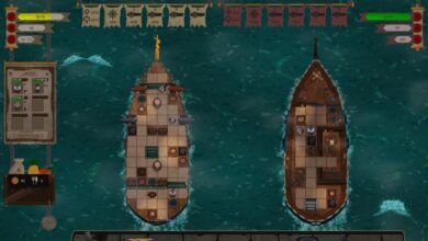 Red Rogue Sea parece una versión pirata de construcción de mazos de FTL: Faster Than Light.