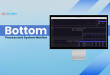 Abajo: monitores de sistema y procesos personalizables en tiempo real