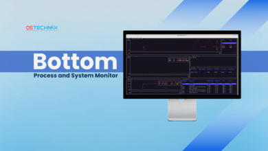 Abajo: monitores de sistema y procesos personalizables en tiempo real