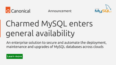 Charmed MySQL está disponible de forma generalizada