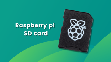 Probé la tarjeta oficial Raspberry Pi y esto es lo que encontré