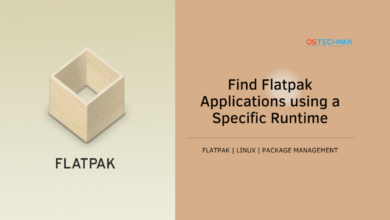 Cómo encontrar aplicaciones Flatpak en Linux usando un tiempo de ejecución específico