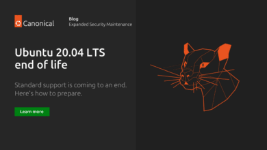 Fin de vida útil de Ubuntu 20.04 LTS: el soporte estándar está finalizando. He aquí cómo prepararse.